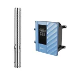 75m AC DC Hybrid Solar Borehole Pump with Controller